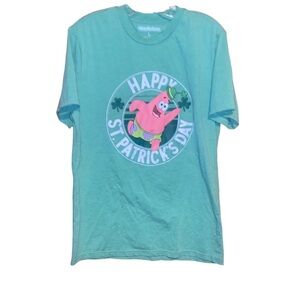 Nickelodeon Happy St. Patrick’s SpongeBob T-shirt green L